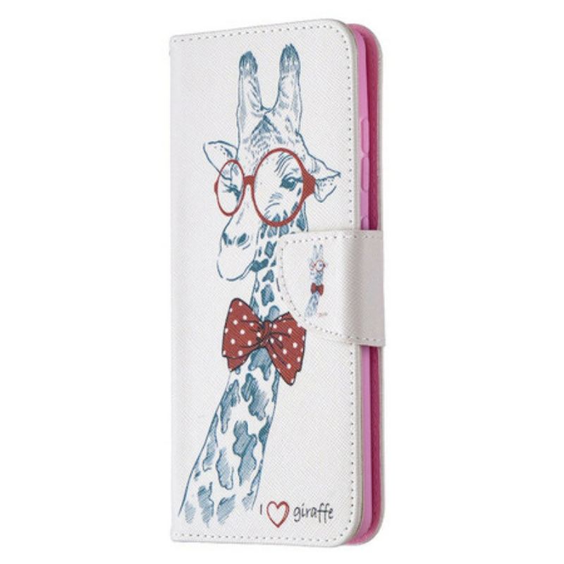 Flip Cover Samsung Galaxy S20 FE Brainy Giraf