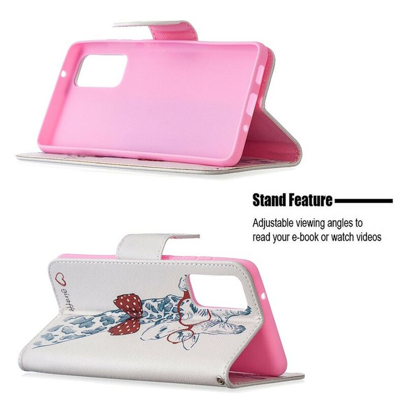 Flip Cover Samsung Galaxy S20 FE Brainy Giraf