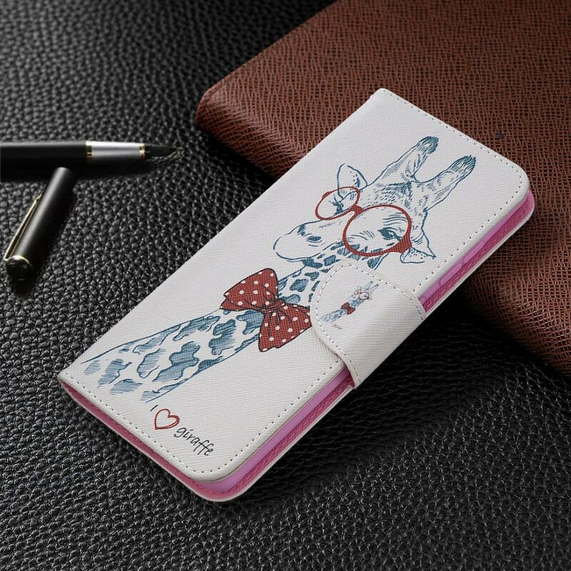 Flip Cover Samsung Galaxy S20 FE Brainy Giraf