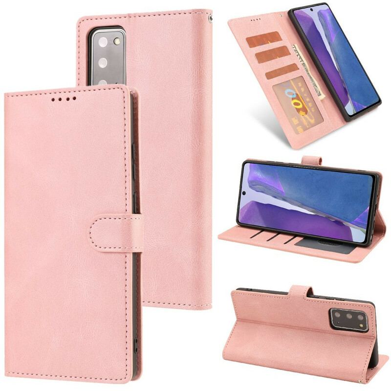 Flip Cover Samsung Galaxy S20 FE Klassisk Vintage Kunstlæder