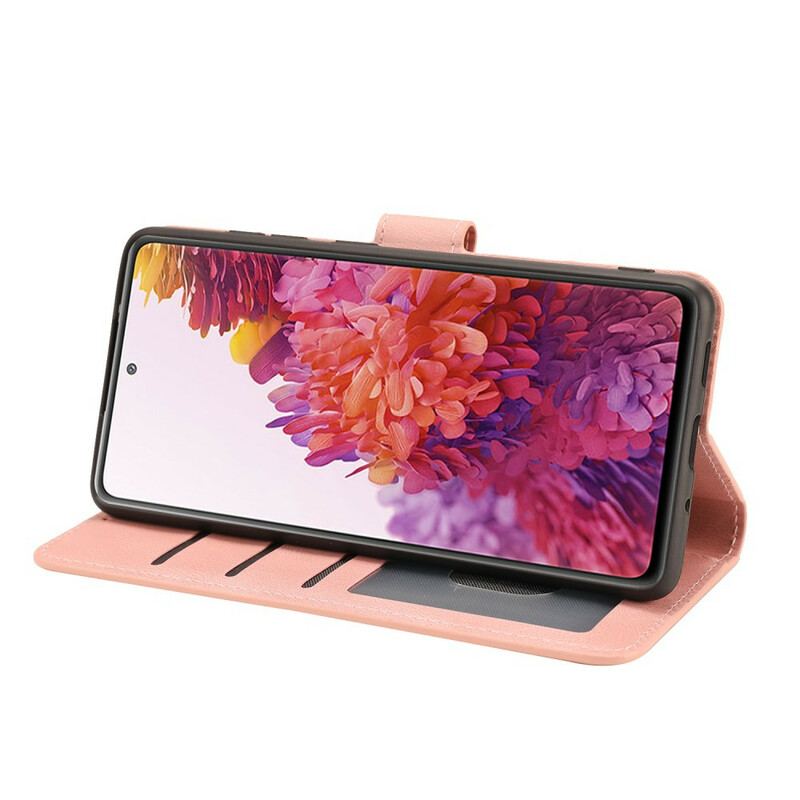 Flip Cover Samsung Galaxy S20 FE Klassisk Vintage Kunstlæder