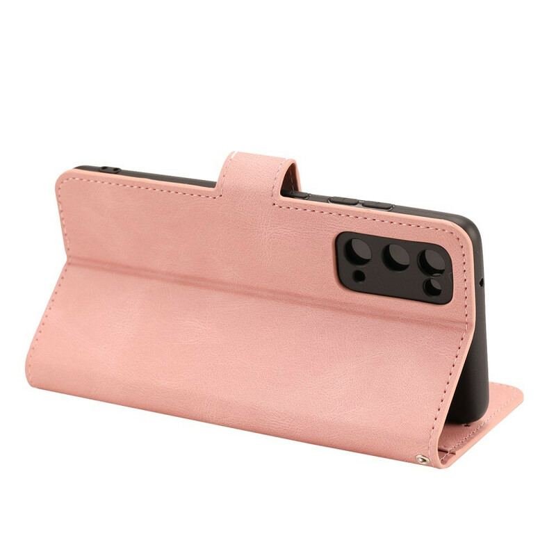 Flip Cover Samsung Galaxy S20 FE Klassisk Vintage Kunstlæder