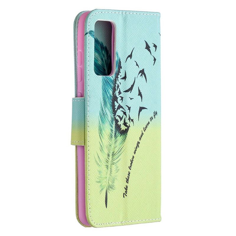 Flip Cover Samsung Galaxy S20 FE Lære At Flyve