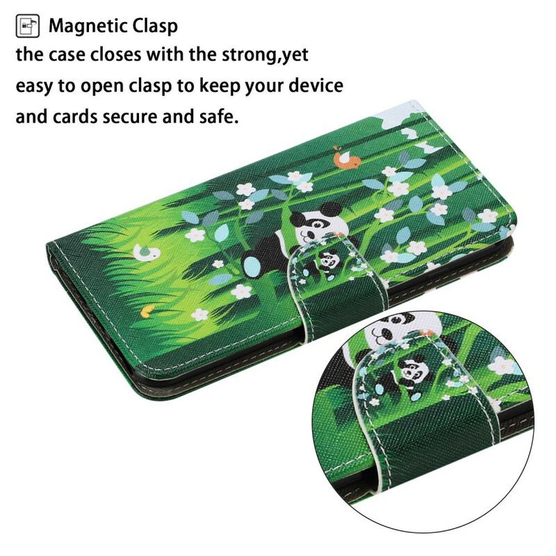 Flip Cover Samsung Galaxy S20 FE Panda Walk