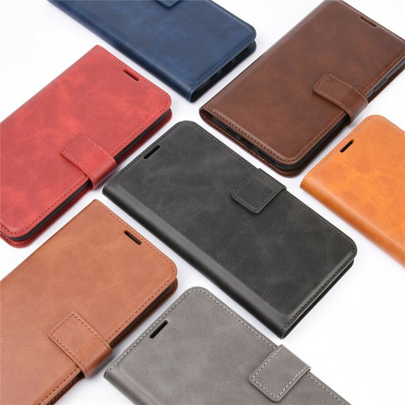 Flip Cover Samsung Galaxy S20 FE Slank Imiteret Læder