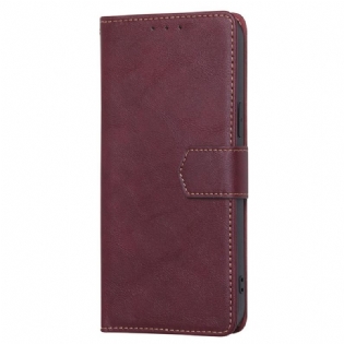Flip Cover Oppo Reno 8 Pro Garvet Kunstlæder