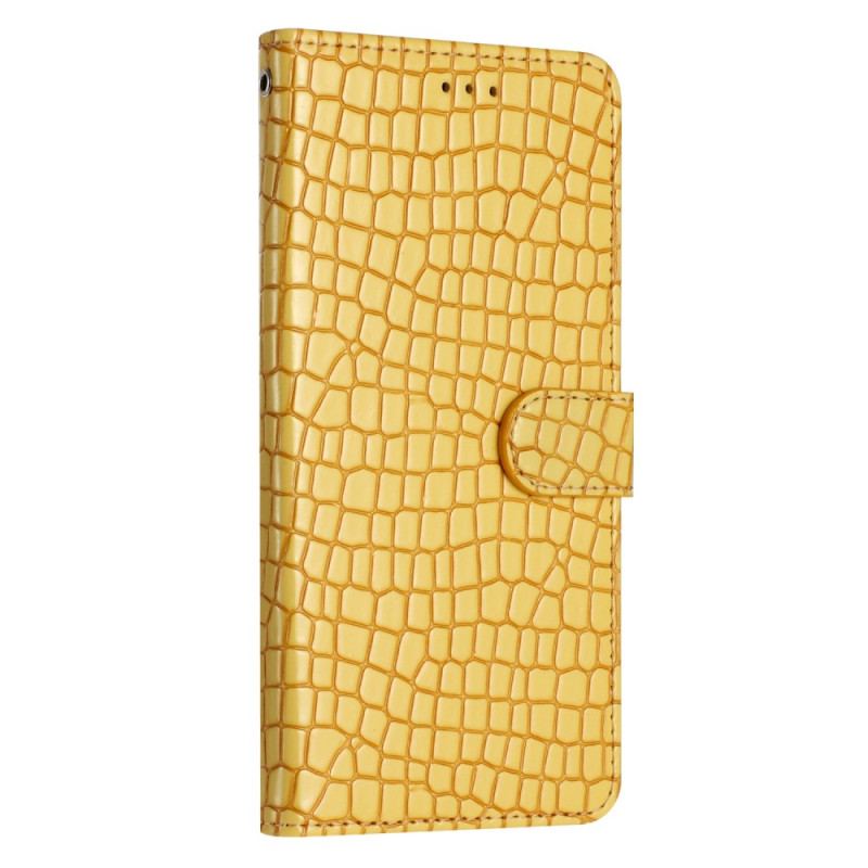 Flip Cover Oppo A98 5g Krokodille Med Snor