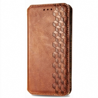 Cover Vivo Y16 Flip Cover 3d Mønster