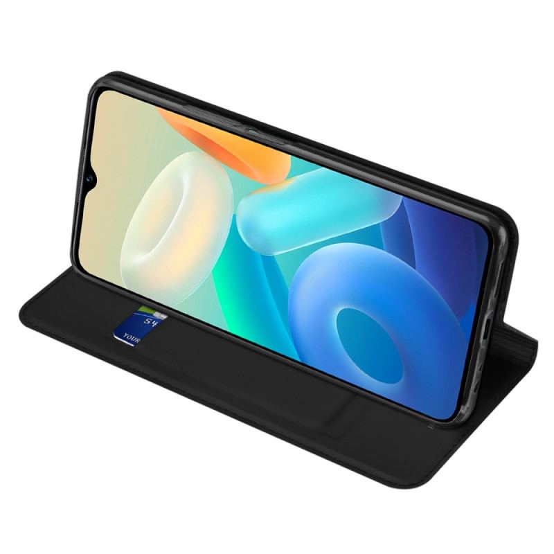 Cover Vivo Y16 Flip Cover Skin Pro Dux Ducis