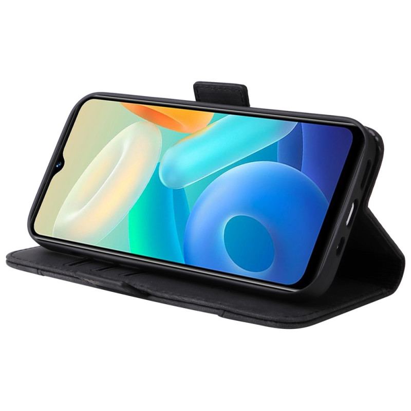 Flip Cover Vivo Y16 Betopnice Forreste Kortholder