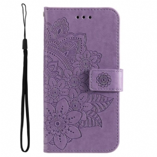 Flip Cover Vivo Y16 Med Snor Strappy Mandala