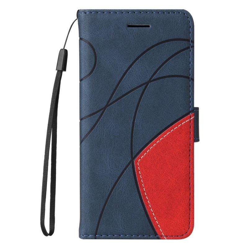 Flip Cover Vivo Y16 Med Snor Tofarvet Rem