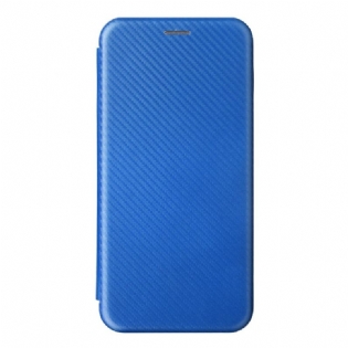 Cover Oppo Find X5 Pro Flip Cover Kulfiber Tekstur