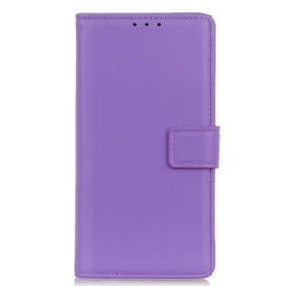 Flip Cover Samsung Galaxy A03 Almindeligt Imiteret Læder
