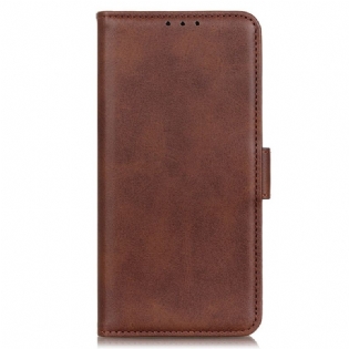 Flip Cover Samsung Galaxy A03 Læder Cover Dobbelt Klap