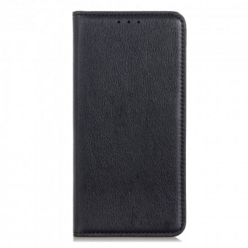 Cover Motorola Edge 20 Lite Flip Cover Elegance Split Litchi Læder