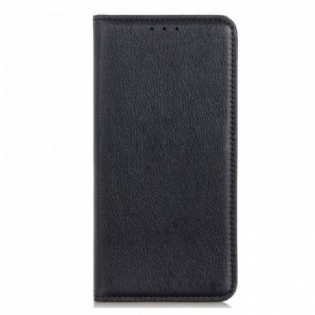 Cover Motorola Edge 20 Lite Flip Cover Elegance Split Litchi Læder