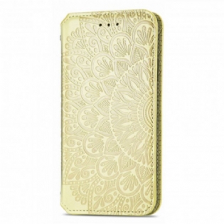Cover Motorola Edge 20 Lite Flip Cover Mandala