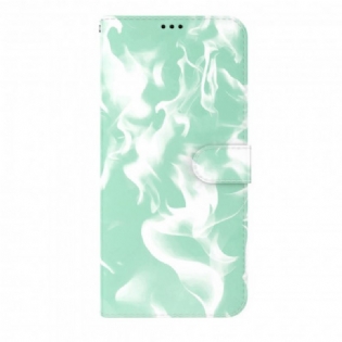Flip Cover Motorola Edge 20 Lite Abstrakt Mønster