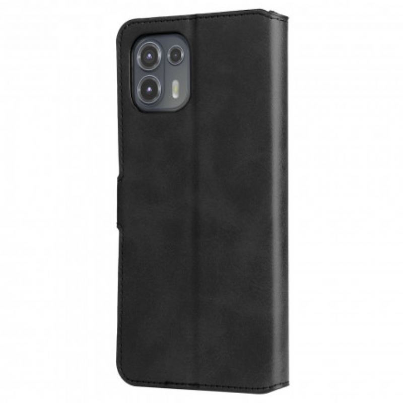 Flip Cover Motorola Edge 20 Lite Nye Farver I Kunstlæder