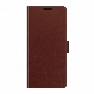Flip Cover Motorola Edge 20 Lite Ultra Imiteret Læder