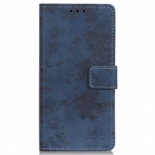 Flip Cover Motorola Edge 20 Lite Vintage Kunstlæder