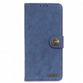 Læder Cover Motorola Edge 20 Lite Khazneh Retro Split Læder