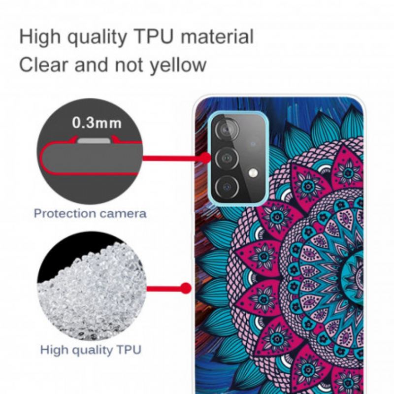 Cover Samsung Galaxy A32 Farverig Mandala