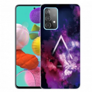 Cover Samsung Galaxy A32 Fleksibel Geometri