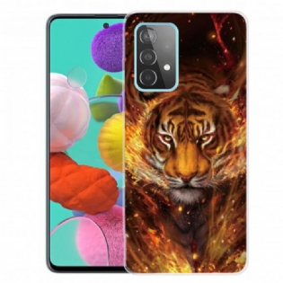 Cover Samsung Galaxy A32 Fleksibel Tiger