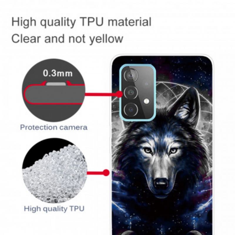 Cover Samsung Galaxy A32 Fleksibel Ulv