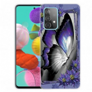 Cover Samsung Galaxy A32 Kongelig Sommerfugl