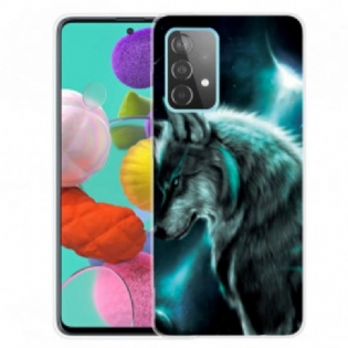 Cover Samsung Galaxy A32 Kongelig Ulv