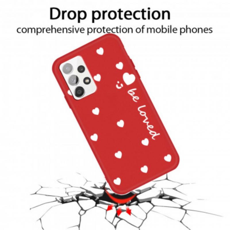 Cover Samsung Galaxy A32 Silikone Heart Be Loved
