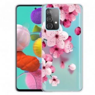 Cover Samsung Galaxy A32 Små Lyserøde Blomster