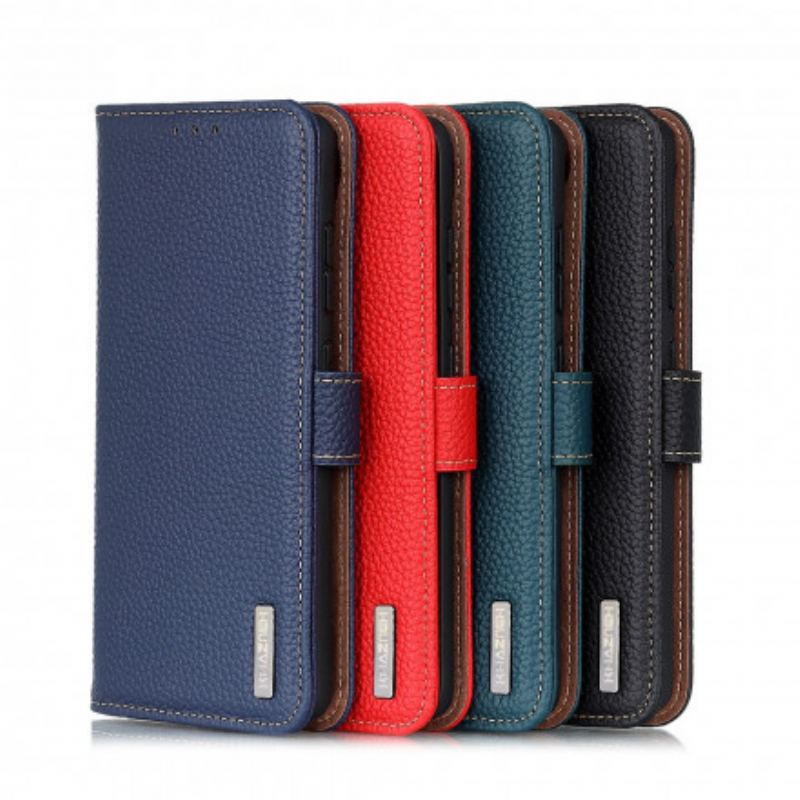 Flip Cover Samsung Galaxy A32 Khazneh Litchi Læder