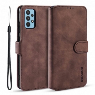 Læder Cover Samsung Galaxy A32 Dg.ming Retro