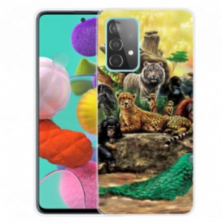 Mobilcover Samsung Galaxy A32 Safari Dyr