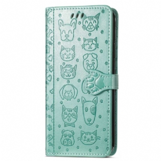 Flip Cover Xiaomi 12 Lite Animerede Dyr