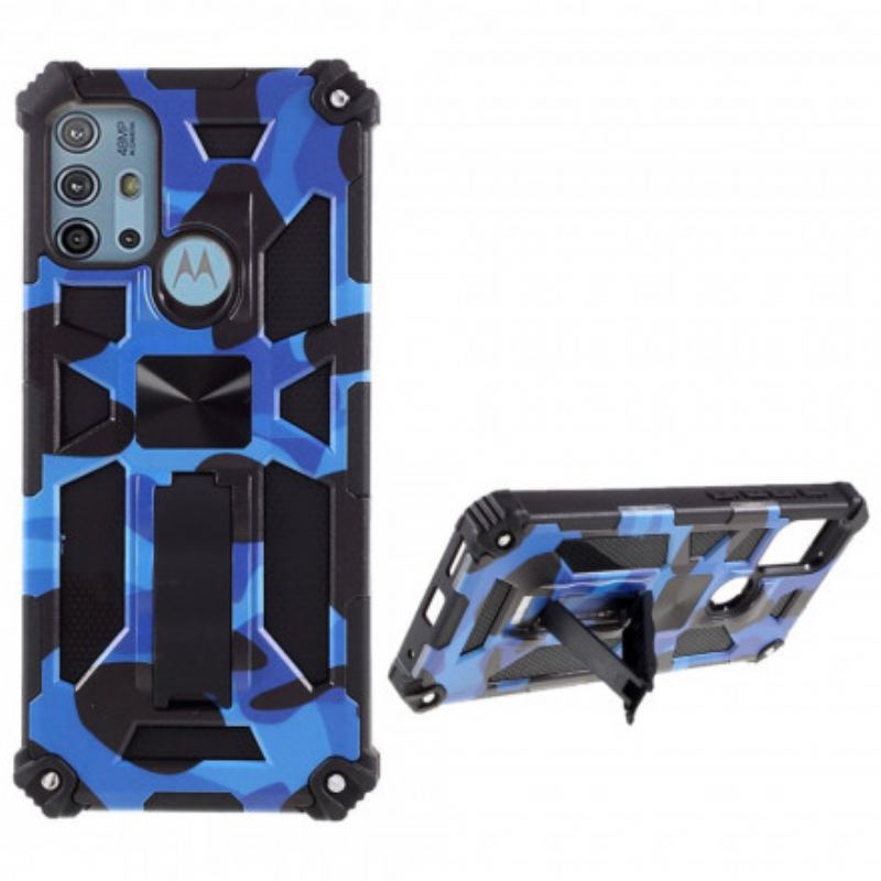 Cover Moto G30 / G10 Camouflage Aftagelig Støtte