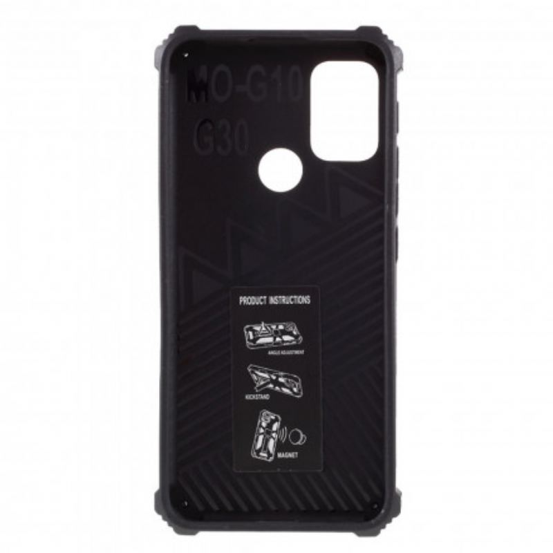 Cover Moto G30 / G10 Camouflage Aftagelig Støtte