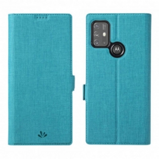Cover Moto G30 / G10 Flip Cover Tekstureret Vili Dmk