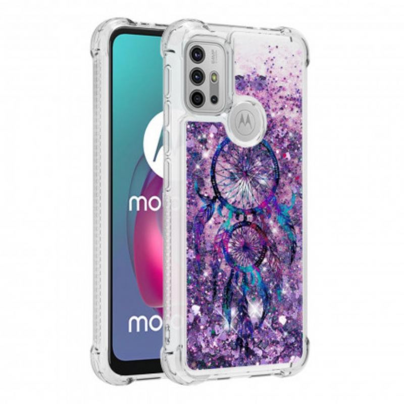 Cover Moto G30 / G10 Glitter Drømmefanger