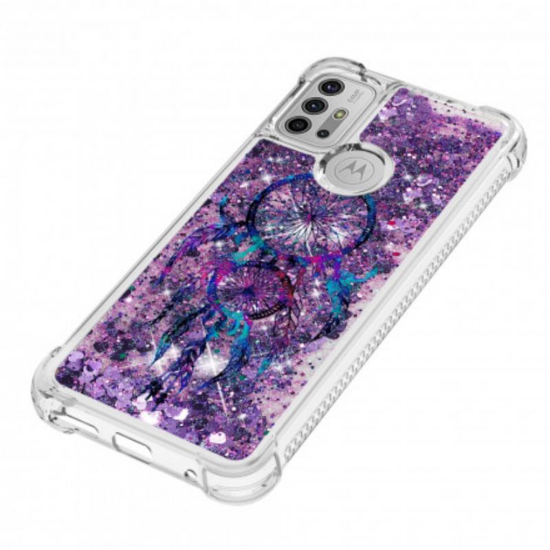 Cover Moto G30 / G10 Glitter Drømmefanger