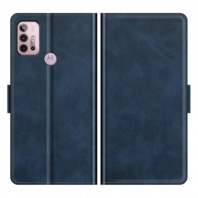 Flip Cover Moto G30 / G10 Læder Cover Dobbelt Klap