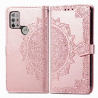 Flip Cover Moto G30 / G10 Mandala Middelalder