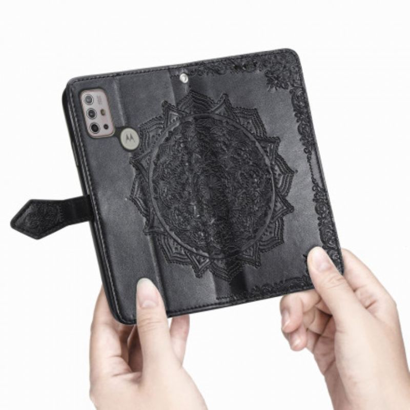 Flip Cover Moto G30 / G10 Mandala Middelalder