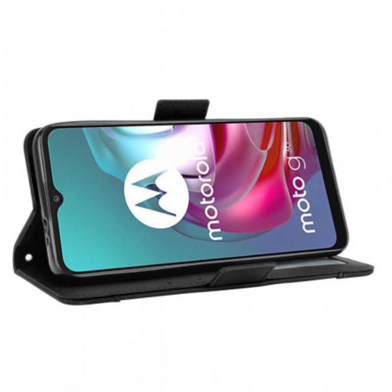 Flip Cover Moto G30 / G10 Multi-card Premier Class