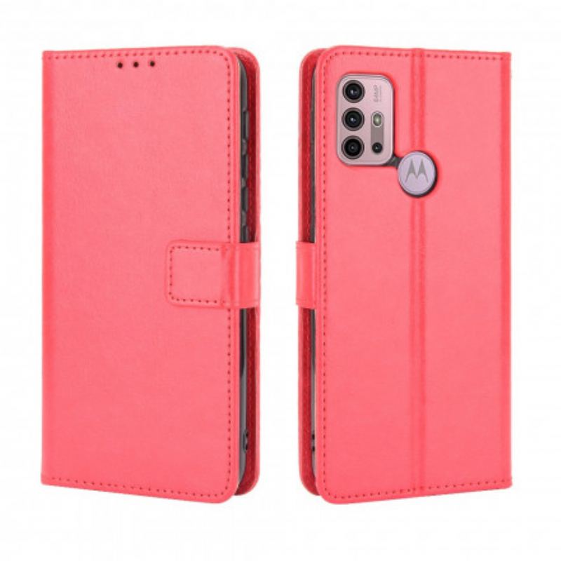 Flip Cover Moto G30 / G10 Prangende Kunstlæder