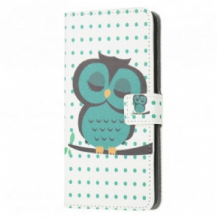 Flip Cover Moto G30 / G10 Sovende Ugle